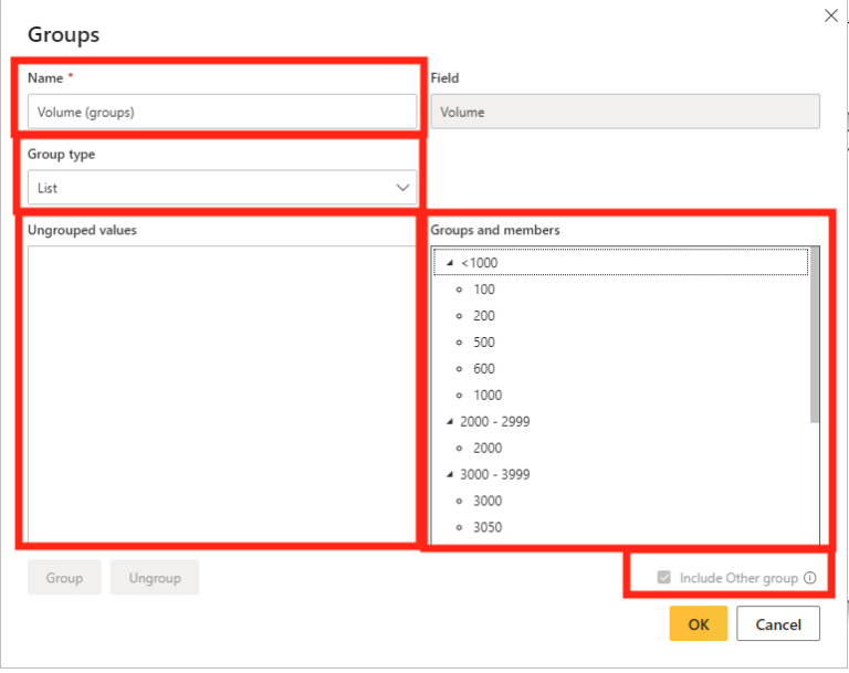 Power BI – Group and Bin Data : :: Welcome To EPM Strategy